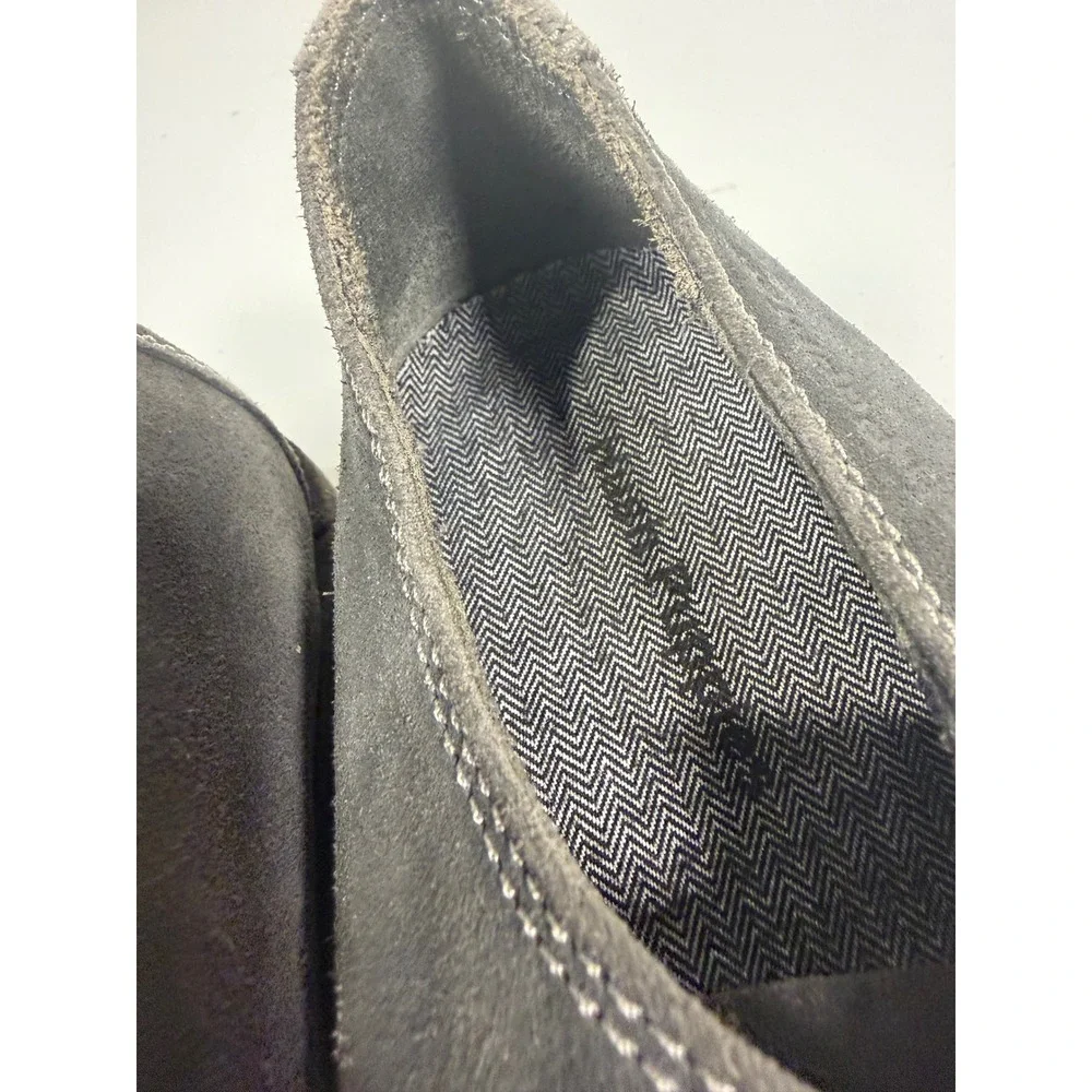 Hush Puppies Mens Grey Suede Lace Up Casual Oxford Shoes HMV10366 Size 10